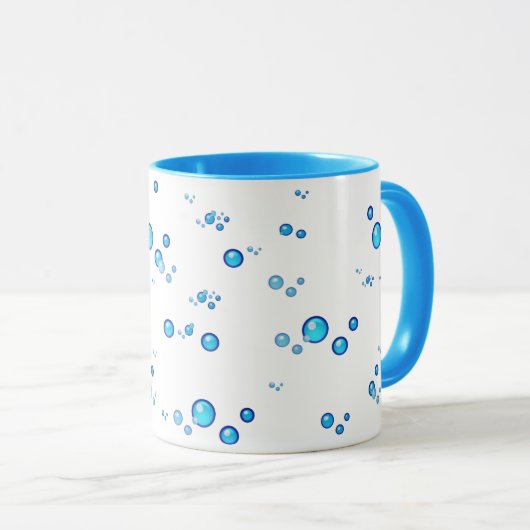 Wassertropfen Tasse (VorderseiteRechts)