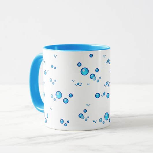 Wassertropfen Tasse (Vorderseite Links)