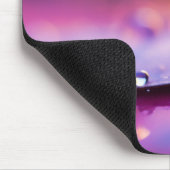 Wassertropfen tauchen Natur Serene Ruhe Mousepad (Ecke)