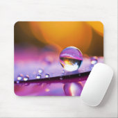 Wassertropfen tauchen Natur Serene Ruhe Mousepad (Mit Mouse)