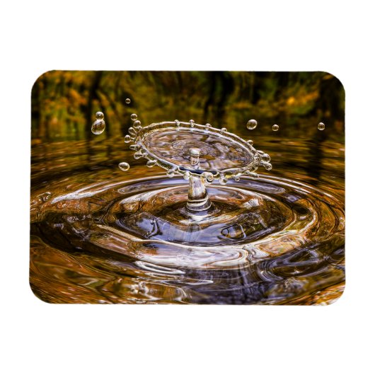 Wassertropfen Tropfen Magnet (Horizontal)