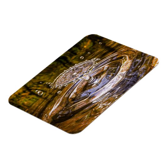 Wassertropfen Tropfen Magnet (Linke Seite)