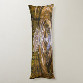 Wassertropfen Tropfen Seitenschläferkissen (Rückseite (Vertikal))