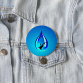 Wassertropfen und Orca Button (Beispiel)