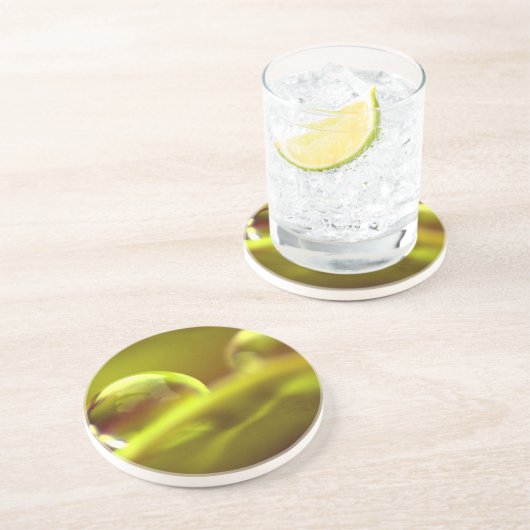 Wassertropfen Untersetzer (Seite)