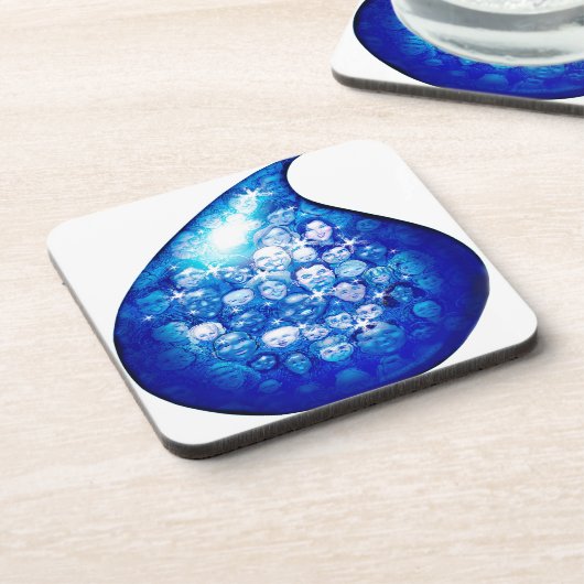 Wassertropfen Untersetzer (Linke Seite)