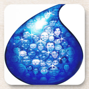 Wassertropfen Untersetzer