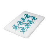 Wassertropfendesign Badematte (Schrägansicht)