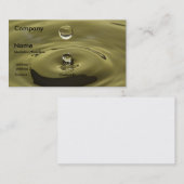 Wassertropfenklempner Visitenkarte (Vorne/Hinten)