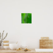 Wassertropfenplakat Poster (Küche)