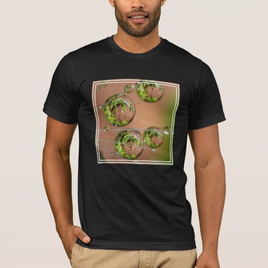 Wassertropfenreflektion T-Shirt (Vorderseite)