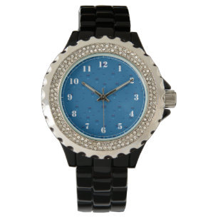 Wassertropfmuster Armbanduhr
