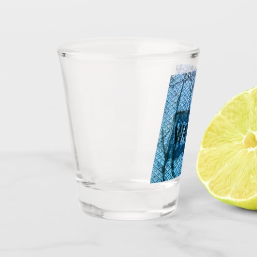 Wassertrunk Schnapsglas (Links)