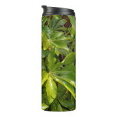 Wassertumbler mit Blättern Thermosbecher (Nach rechts gedreht)
