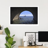 Wassertunnel Poster (Heimbüro)