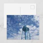 Wasserturm, Berlin, Ohio Postkarte (Vorne/Hinten)