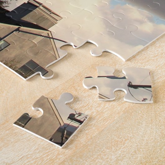 Wasserturm Campbell 16x20 Puzzle (Seite)