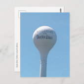 Wasserturm - Dauphin Island, Alabama Postkarte (Vorne/Hinten)