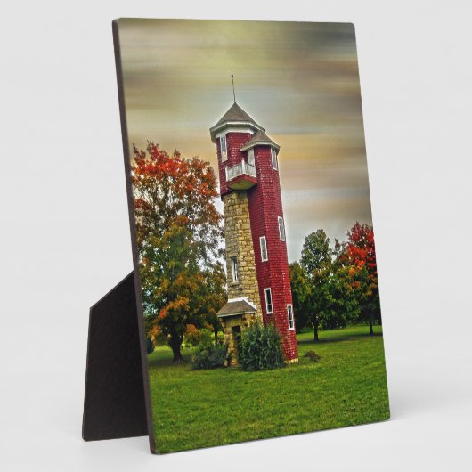 Wasserturm Fotoplatte (Seite)