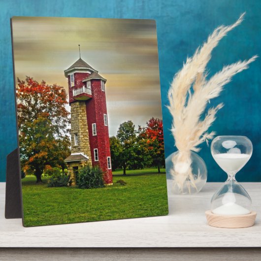 Wasserturm Fotoplatte (Seite)