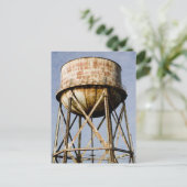 Wasserturm in Alcatraz Postkarte (Stehend Vorderseite)