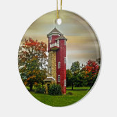 Wasserturm Keramikornament (Links)