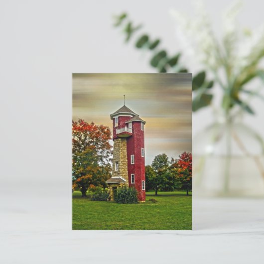 Wasserturm Postkarte (Stehend Vorderseite)
