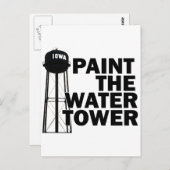 Wasserturm Postkarte (Vorne/Hinten)