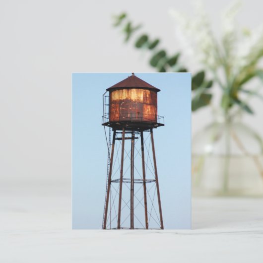 Wasserturm Postkarte (Stehend Vorderseite)