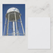 Wasserturm-Visitenkarte Visitenkarte (Vorne/Hinten)