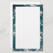 Wasseruntergrund für das Schwimmbecken Briefpapier (Vorne/Hinten)