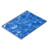 Wasseruntergrund Notizblock (Linke Seite)