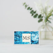 Wasseruntergrund Visitenkarte (Stehend Vorderseite)