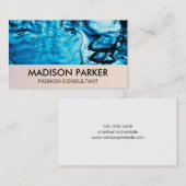 Wasseruntergrund Visitenkarte (Vorne/Hinten)