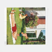 Wasservater Fleecedecke (Vorderseite (Horizontal))