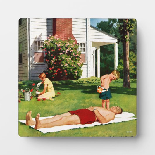 Wasservater Fotoplatte (Vorderseite)