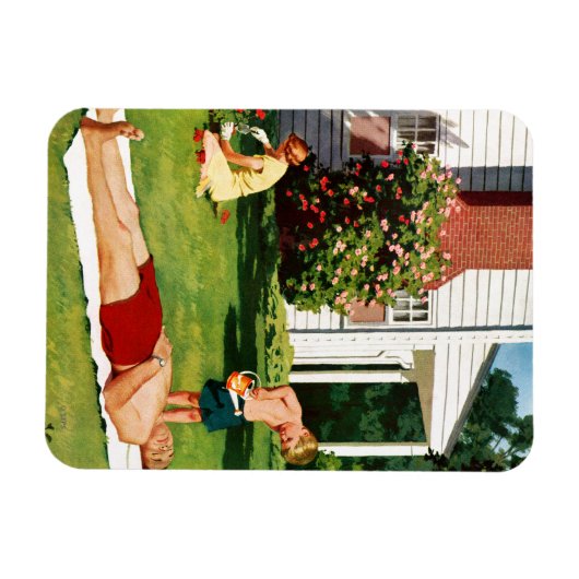 Wasservater Magnet (Horizontal)