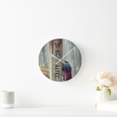 Wasserventil Runde Wanduhr (Zuhause)