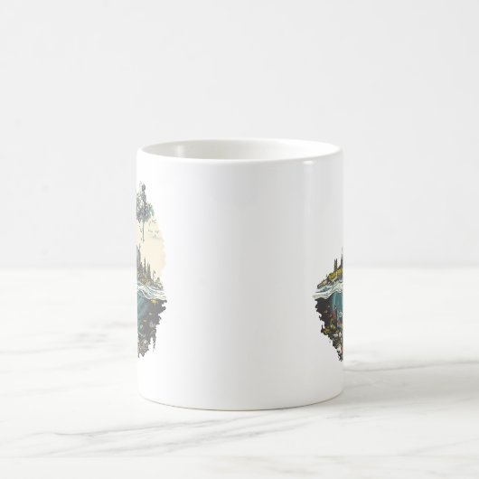 Wasserverschmutzung, Industrial Kaffeetasse (Mittel)