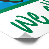 Wasserverschmutzung Poster (Ecke)