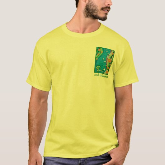 Wasserverschmutzung T-Shirt (Vorderseite)