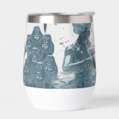 Wasserviolinist, KI und Algorithmen (White BG) (Links)