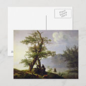 Wasservögel, 1828 postkarte (Vorne/Hinten)