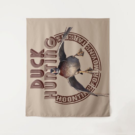 Wasservögel, Entenjagd Wandteppich (Vorderseite)