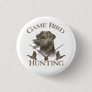 Wasservögel , Game Bird Junting T - Shirt Trucker Button