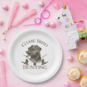 Wasservögel , Game Bird Junting T - Shirt Trucker  Pappteller (Party)