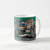 Wasservögel in Nordamerika Kaffeetasse (VorderseiteRechts)