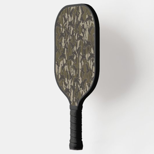 Wasservögel Jagd Camouflage Entenjäger Pickleball Schläger (Links)