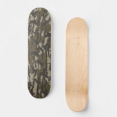 Wasservögel Jagd Camouflage Entenjäger Skateboard (Vorderseite)