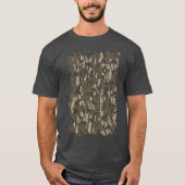 Wasservögel Jagd Camouflage Entenjäger T-Shirt (Vorderseite)